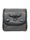 Gürteltasche MINI mit Paspelierung und Stick-Logo