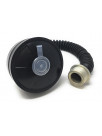 gas mask filter small black
