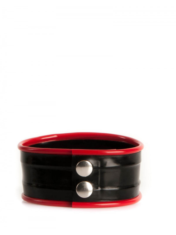 Latex upper arm band with piping