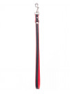 Lanyard with coloured piping and D-ring