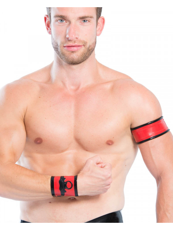 Wrist Wallet with Logo Latex