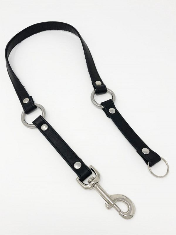 Collar Lanyard BIKER with rings