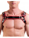 Harness GILLES Croupon with coloured piping