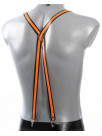 Latex Braces with stripes