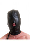 Mask with perforated eye holes
