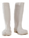 Rubber boots white