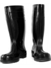 Rubber boots black