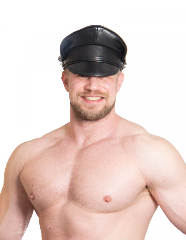 Muir Cap CHRISTIAN with leather band