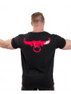 T-Shirt schwarz-rot