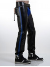 Chaps with side stripes