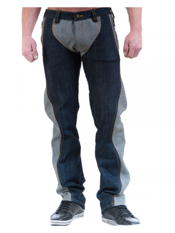 Bikerhose MARC aus Jeansstoff