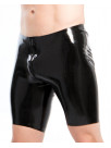Latex Cycling Shorts with zipper