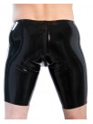 Latex Cycling Shorts with zipper