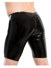 Latex Cycling Shorts with zipper