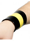 Wrist wallet with stripe rubber