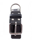Croupon Belt with single pin and 3 D-Rings and eyelets