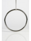 Stainless steel bondage ring 15x200mm