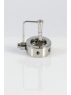 Cum screw with plug