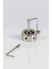 Cum screw with plug