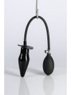 Inflatable plug pointed medium