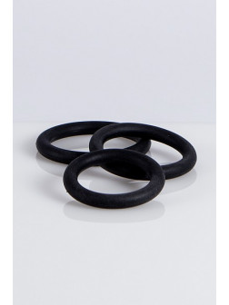 Silicone cockring black