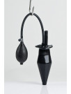 Inflatable plug pointed L with tube