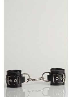 Handcuffs black rubber