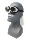 Goggles with leather rings