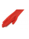 Handschuhe Latex schulterlang rot