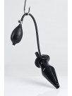 Inflatable plug pointed L with tube
