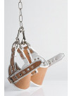 Barefoot shackles for hanging without pillow