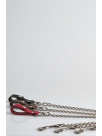 Carabiner chain with tailored belt loop